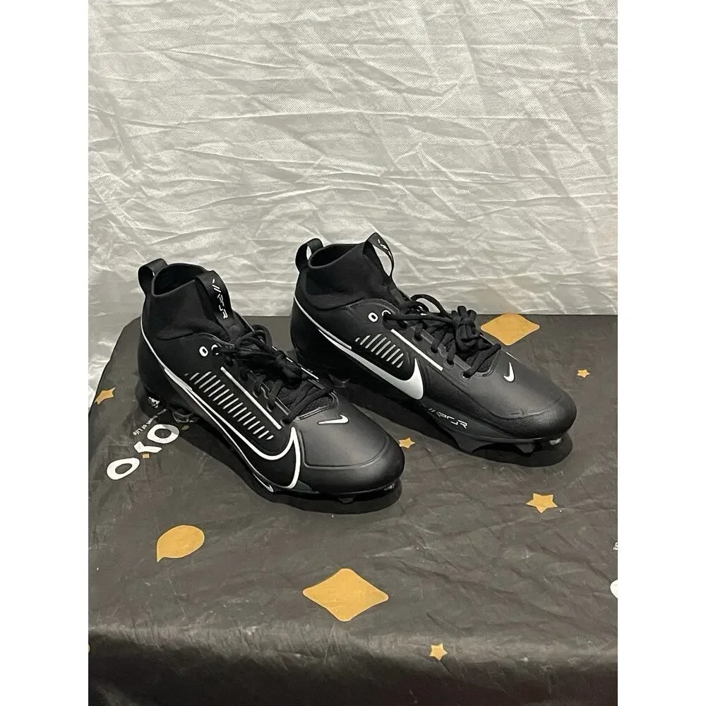 New Men’s 12.5 Nike Vapor Edge Pro 360 2 TB P Football Cleats Black FN7759-001